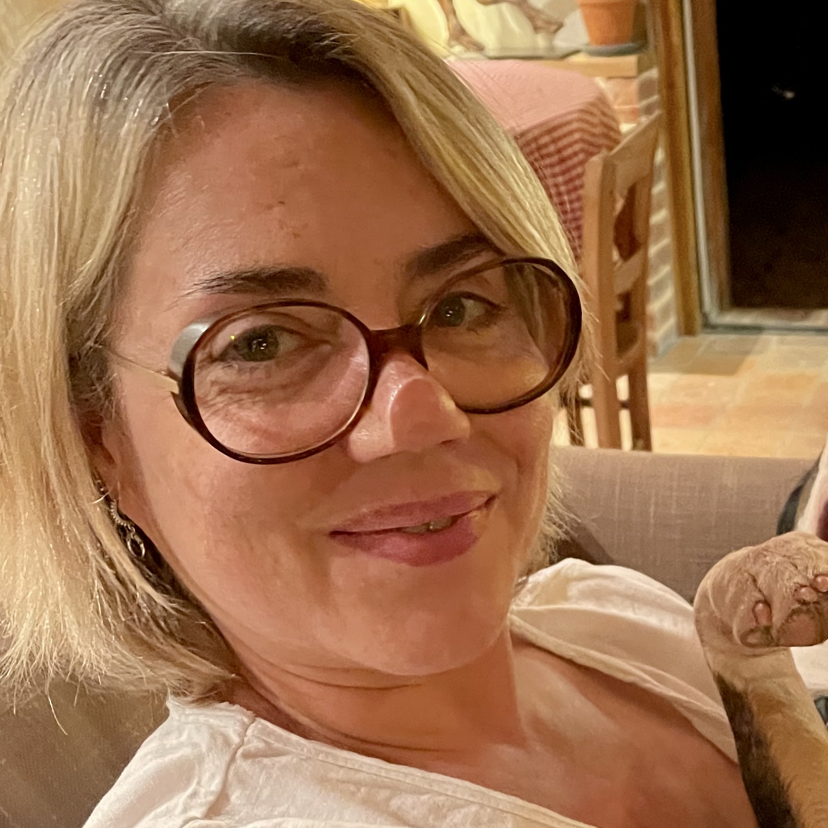 visage de marie-pierre lamauve